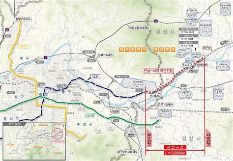 대구도시철도 1호선 안심~하양 연장2022년 개통 목표 아주경제