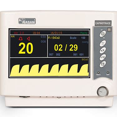 Portable Multi Parameter Monitor Capnotrace Nasan Medical