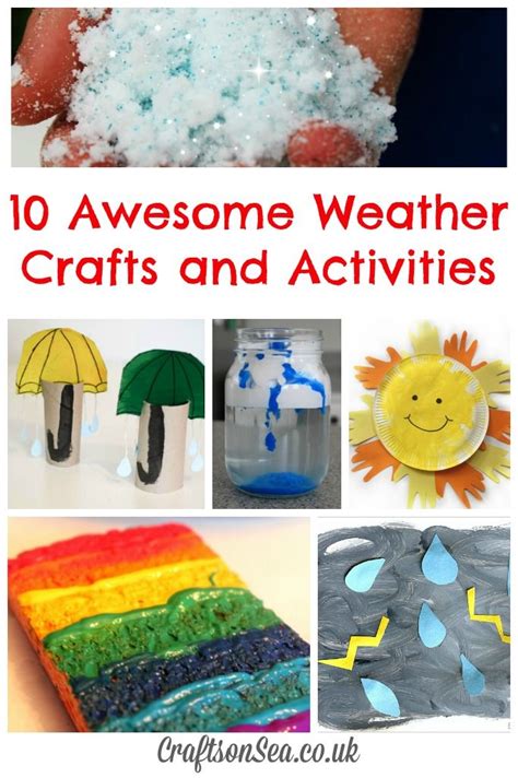 Weather Crafts And Activities Tuesday Tutorials Weather Activities For