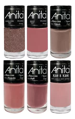 Kit Cole O Anita Tons De Nude Para Unhas E Manicure Mercadolivre