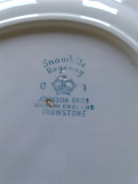 Vintage Johnson Brothers China Snow White Regency Etsy