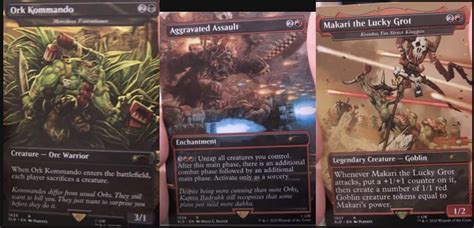 New 40k Orks, AoS, & Blood Bowl Magic Cards Hit Secret Lair