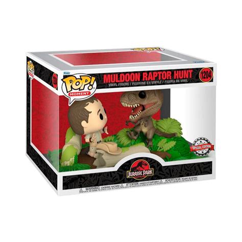 Funko Pop Moment Muldoon Raptor Hunt 1204 Jurassic Park Limited Co