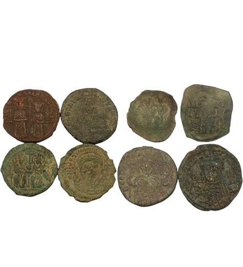 Byzantine Empire Lot Of Coins Follis Half Follis Catawiki