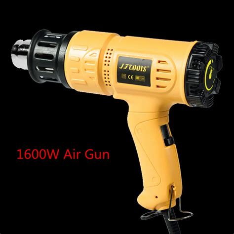 220V 1600W Handheld Hot Air Welder Gun Plastic Welding Gun Car Foil Gun Color Random In Heat