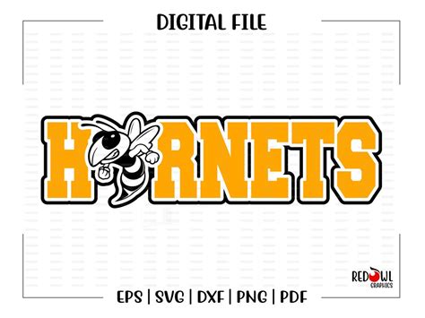 Hornet Svg Hornets Svg Hornet Hornet Mascot School Svg - Etsy