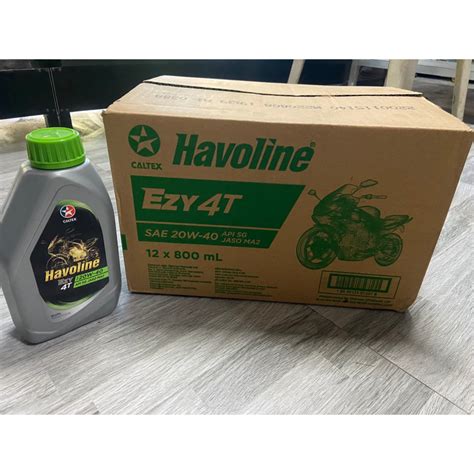 Wholesale Havoline EZY 4T Engine Oil 20w 40 800mL 1box 12pc