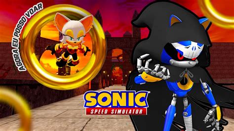 GRIM REAPER METAL SONIC NOVA HABILIDADE ROUGE SONIC SPEED SIMULATOR