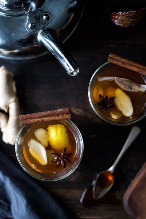 Maple Ginger Hot Toddy Recipe Feasting At Home
