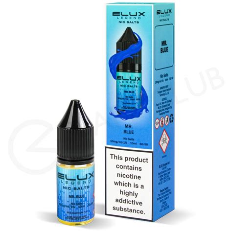 Mr Blue Elux Legend Nic Salt E-Liquid | 3 for £10