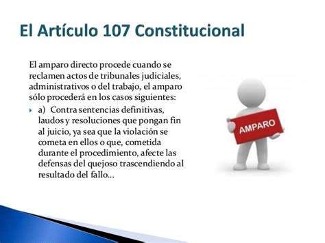 Unidad 5 Principios Fundamentales Del Juicio De Amparo