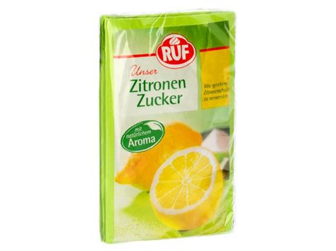 RUF Zitronen Zucker 3er Pack 3x10g Und Backzutaten Kaufen MEINCUPCAKE