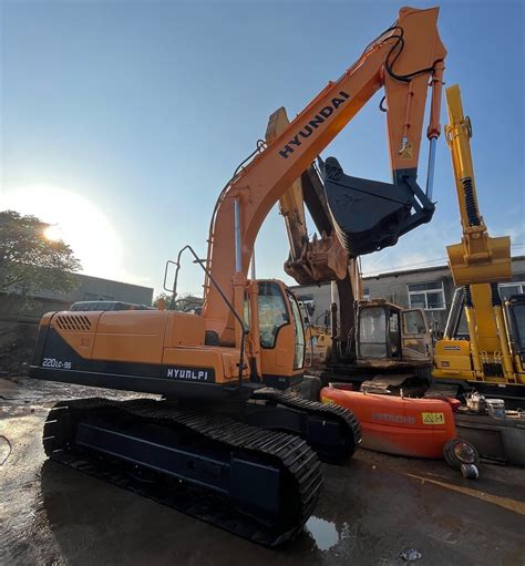 Heavy Duty Equipment Hydraulic Excavators Excavadora Used Hyundai