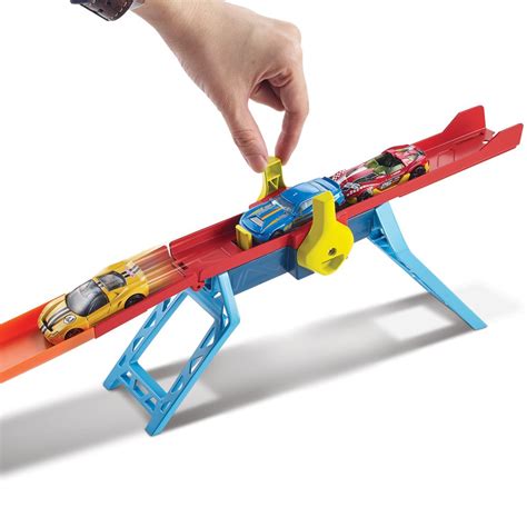 Hot Wheels Track Builder Unlimited Power Boost Box Track Set Multicolor Kidinn