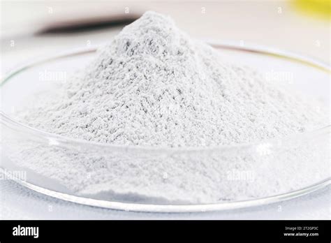 Hydroxide Magnesium Powder Compound White Solid Known As Milk Of