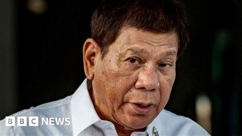 Rodrigo Duterte Philippine President Announces Retirement From