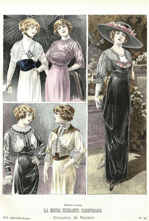 Pin By Ms Nelly On 1890s Edwardian And Teens Era 1912 Fashion 1910s