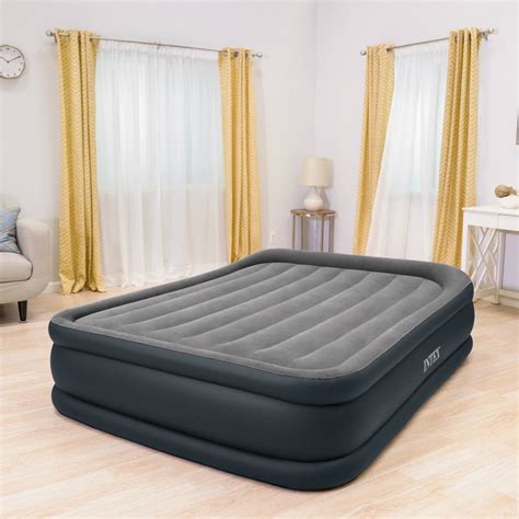 Intex Dura Beam Standard Series Deluxe Pillow Rest Raised Airbed W