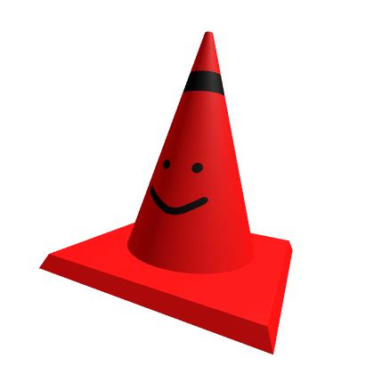 Red Noob Traffic Cone Roblox