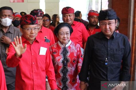 Megawati Ganjar Hadiri Konsolidasi PDIP Provinsi Bali ANTARA News