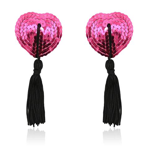 Sexy Sex Product Toys Women Lingerie Sequin Tassel Breast Bra Nipple