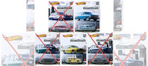 Hot Wheels Premium Fast Wagons