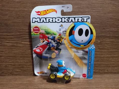 Hot Wheels Mario Kart Light Blue Shy Guy Original Mattel MercadoLivre