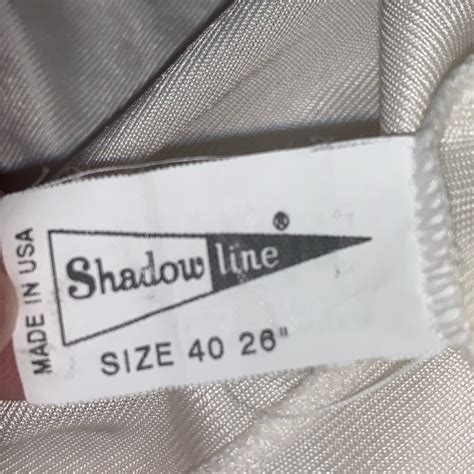 Shadowline Intimates Sleepwear Vintage S White Satin Slip Midi Lingerie Dress Poshmark