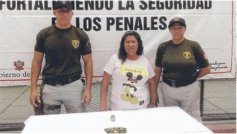 Detienen a mujer que intentó ingresar al penal con droga escondida en