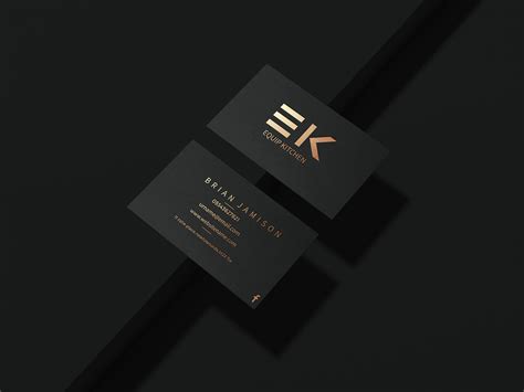 Gold Foil Business Card by MST HOSNARA on Dribbble