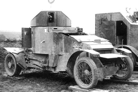 Lanchester Armored Car 4x2 Photos History Specification