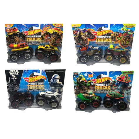 Carrinho Hot Wheels Monster Truck Metal Original Mattel Shopee Brasil
