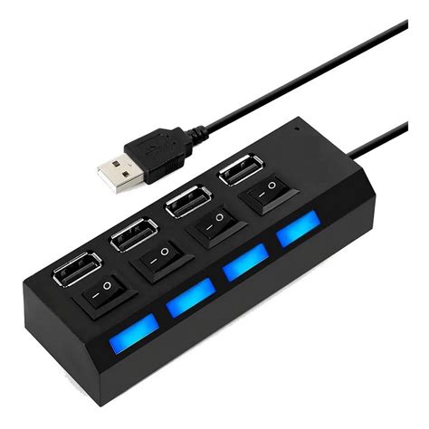 Hub Usb Adaptador 4 Portas 2 0 Mini Extensor Notebook Pc Shopee Brasil