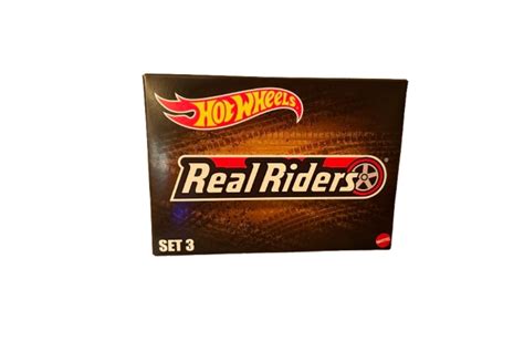 Hot Wheels Real Riders Set 3 GSB Toy Cars
