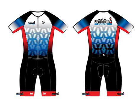 Plymouth Tri Pro Endurance Race Speed Tri Suit Design 2