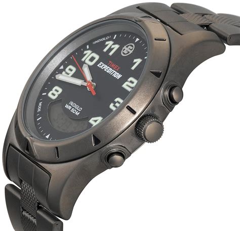 Brand New Timex Mens T41101 Expedition Metal Analog And Digital Combo Watch Ebay