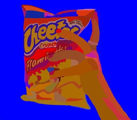 Flaming Hot Cheetos Clairo Easy Drawings Drawings Hot