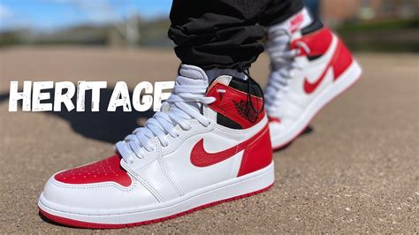 The End Of The Jordan 1 Jordan 1 Heritage Review And On Foot Youtube