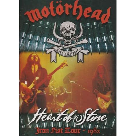 motorhead heart  stone iron fist   dvd novo shopee brasil