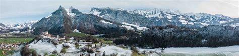 Gruyères Mittelalterliches Städtchen im Herzen der Schweiz