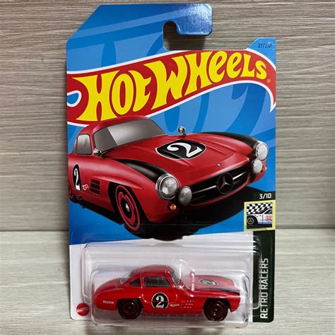 Hot Wheels Hotwheels RETRO RACERS MERCEDES BENS 300 SL 2 BILSTEIN 興趣及遊戲 玩具 遊戲類 Carousell