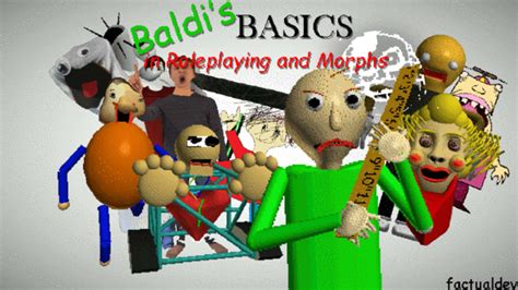 Prototype Model Baldis Basics In Rp And Morphs Voor Roblox Spel Download