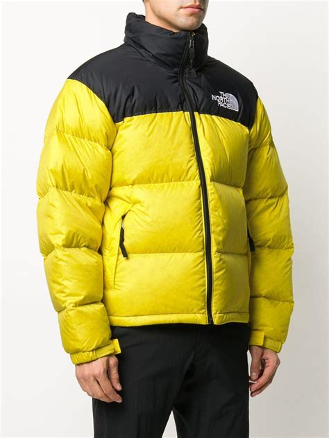 The North Face 1996 Retro Nuptse Padded Jacket In Yellow For Men Lyst