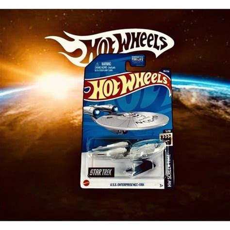 Mattel Toys Uss Enterprise Ncc Star Trek Hot Wheels Hcv Screen Time