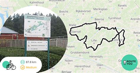 Oostmalle Kasterlee Km Km Recreatieve Fietsroute Routeyou