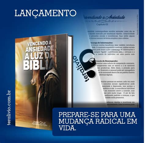 Vencendo A Ansiedade A Luz Da Biblia Jose Clovis Da Silva Cruz Hotmart