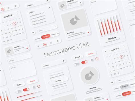 Neumorphic Ui Kit By Amir Chini On Dribbble