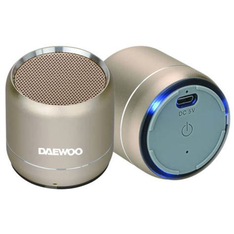 ALTAVOZ DAEWOO DBT 212 5W GOLD DUO DAEWOO Electrodomésticos y Tecnología