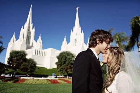 Mormon Temple Wedding