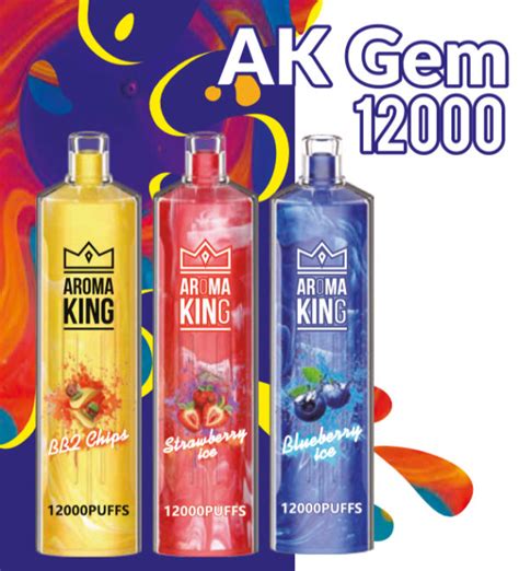 Aroma King Gem 12000 MOC 20mg Weź Bucha Jednorazowe E papierosy